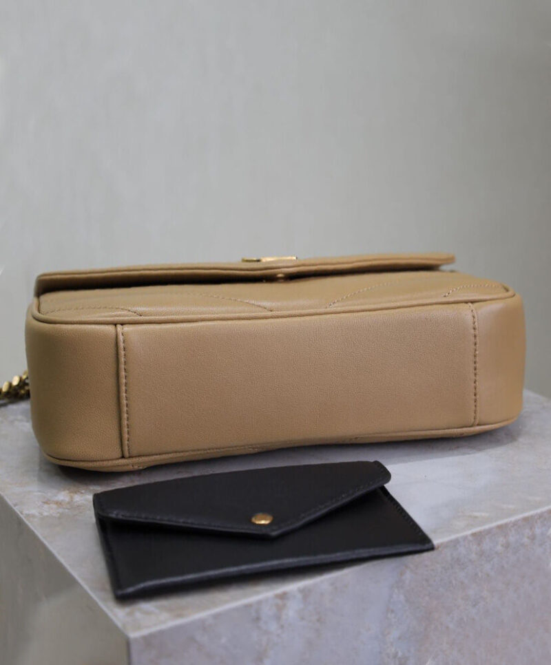 Saint Laurent Loulou Small In Matelasse Lambskin